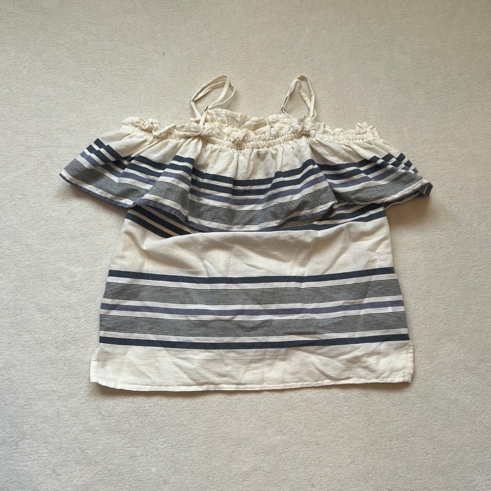 Splendid multicolor off the shoulder blouse